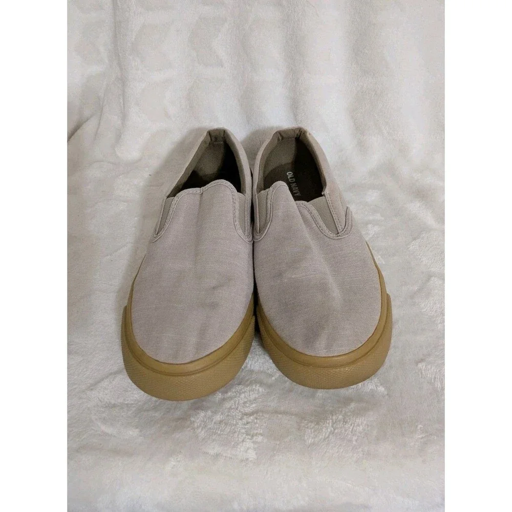 Youth Boy's Old Navy Slip On Canvas Sneakers - Size 6